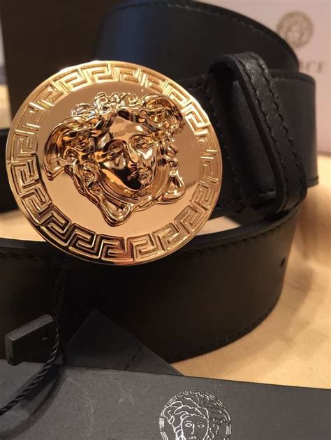 versace collection men's belt|authentic versace belt.